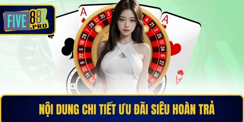 Nội dung chi tiết ưu đãi siêu hoàn trả Nội dung chi tiết ưu đãi siêu hoàn trả